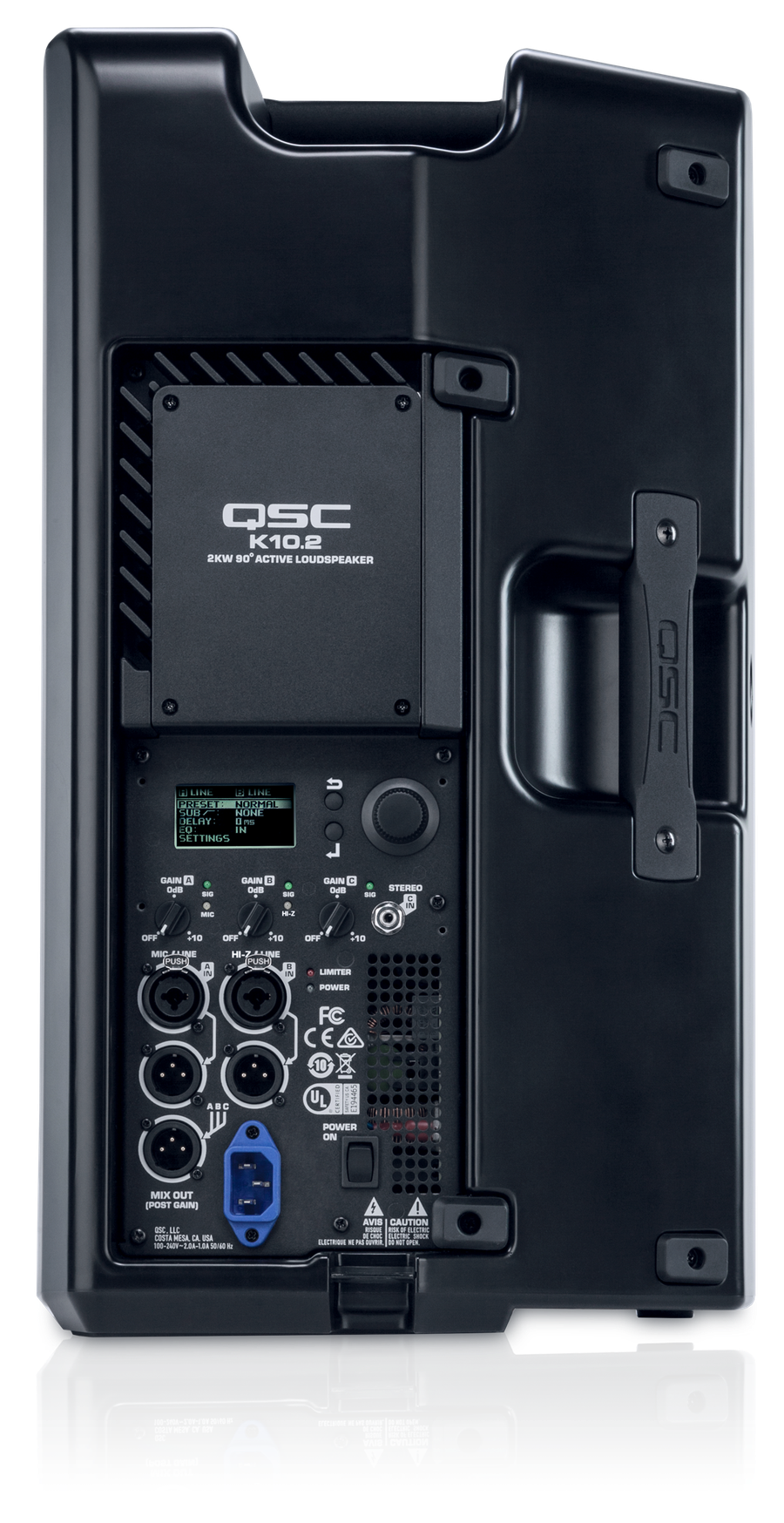 QSC K10.2 view 2